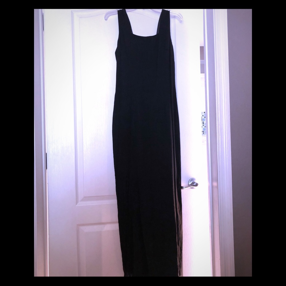 Rampage Tie back Dress in Black